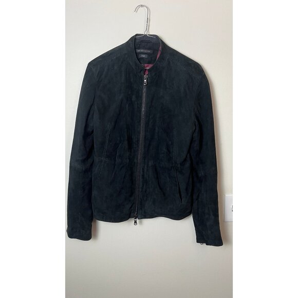 John Varvatos Other - JOHN VARVATOS STAR USA GOATSKIN BLACK LEATHER JACKET XS